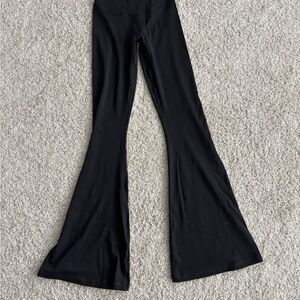 Aerie OFFLINE Black Flare Leggings